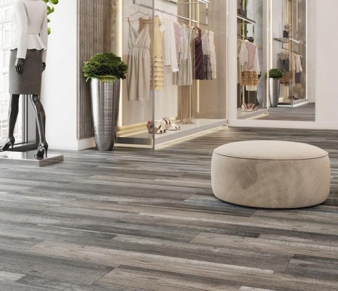 Виниловый SPC ламинат CronaFloor Wood ZH-81132-6 Дуб Марсель