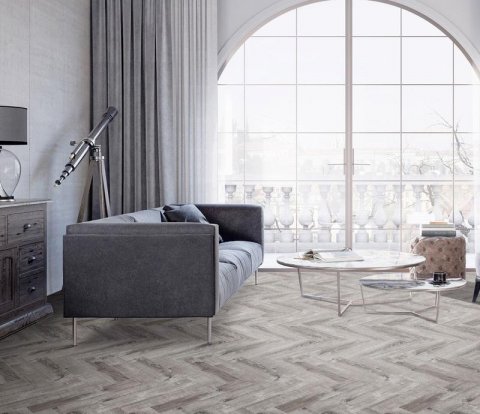 SPC ламинат Cronafloor Herringbone ZH-81133-1 Дуб Тулон