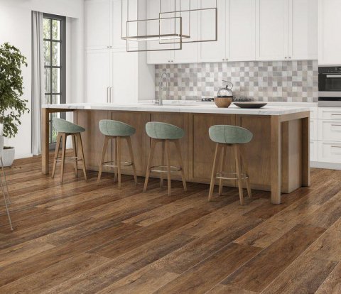 Виниловый SPC ламинат CronaFloor Wood ZH-81141-1 Дуб Робуста