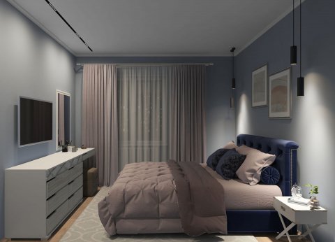 Трековый светодиодный светильник Denkirs DK8001-BK