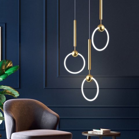 Подвесной светодиодный светильник Imperium Loft Ring 178407-26