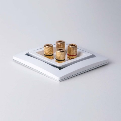 Акустическая розетка Werkel белая W1185001 4690389155536