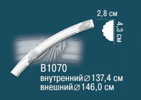 Круговой молдинг B1070