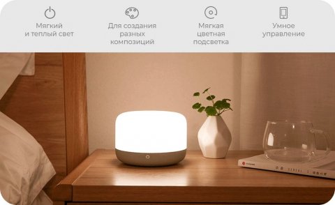 Настольная лампа Yeelight LED Bedside Lamp D2 YLCT01YL