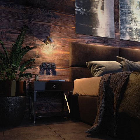 Рамка Werkel Favorit Runda на 3 поста коричневый WL21-frame-03 4690389141997