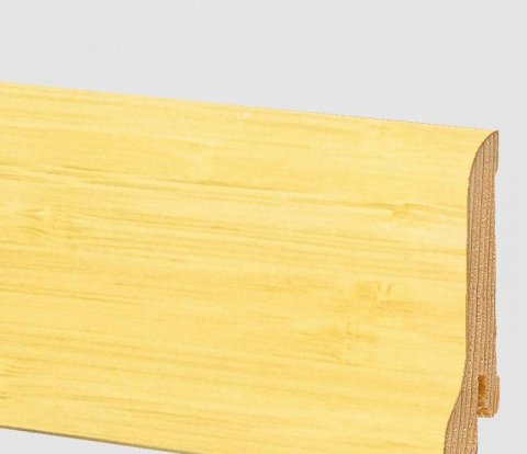 Плинтус  Burkle Бамбук светлый