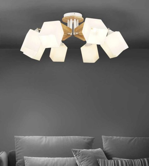 Потолочная люстра Seven Fires Melvill WD3505/8C-WT