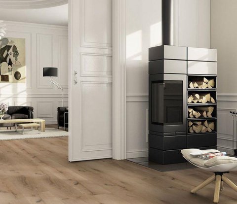 Замковый виниловый пол Ter Hurne Perform D14 2078 Дуб Билбао коричневый