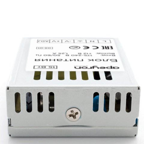 Блок питания Apeyron 12V 15W IP20 1,25 03-01
