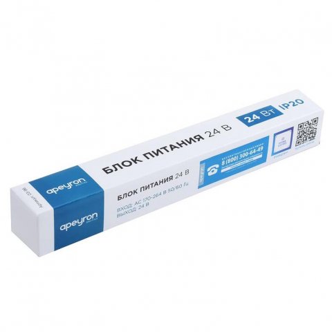 Блок питания Apeyron 24V 24W IP20 1A 03-96