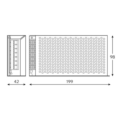 Блок питания Gauss 150W 12V IP20 BT506