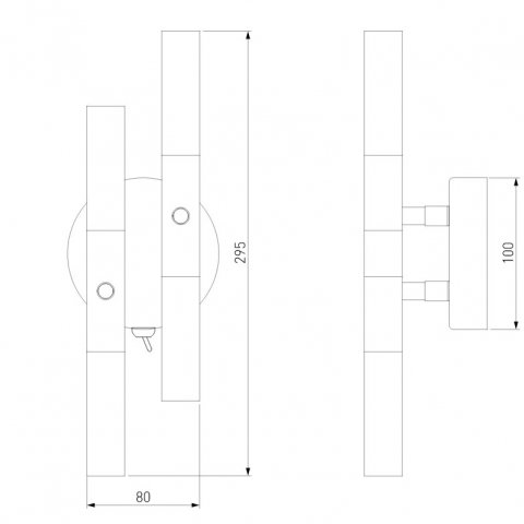 Бра Bogates Bastone 347/4