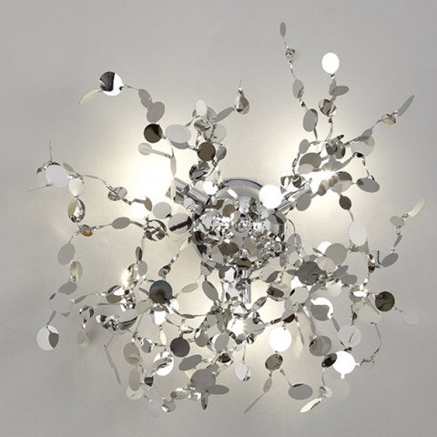 Бра Crystal Lux GARDEN AP-PL3 D400 CHROME