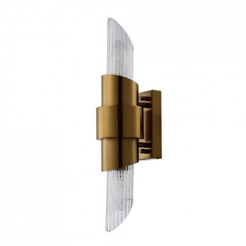 Бра Crystal Lux Justo AP2 Brass