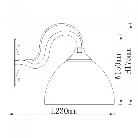 Бра De Markt City Олимп 318025101