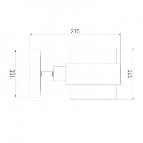 Бра Eurosvet Arcada 70127/1 хром