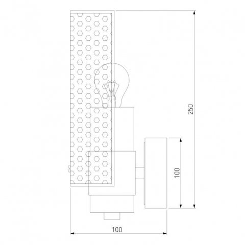 Бра Eurosvet Grino 70139/1 никель