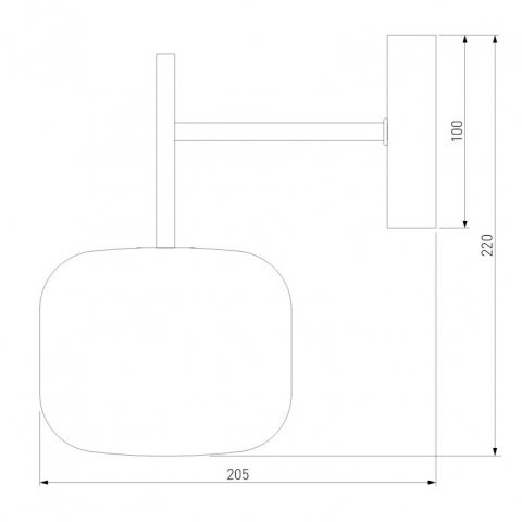 Бра Eurosvet Jar 70128/1 золото