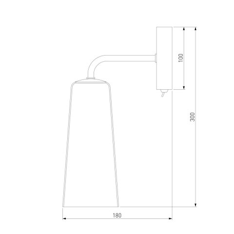 Бра Eurosvet Omber 70137/1 латунь