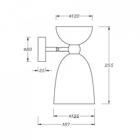 Бра Maytoni Cloches MOD113WL-01W