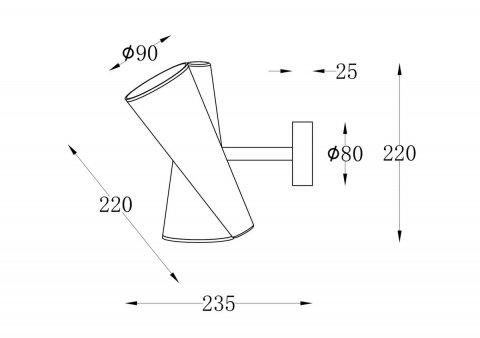 Бра Maytoni Giro MOD095WL-02W