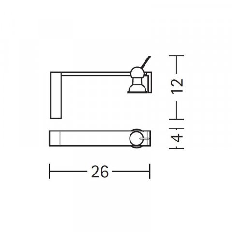 Бра Metalspot Biglia 12109