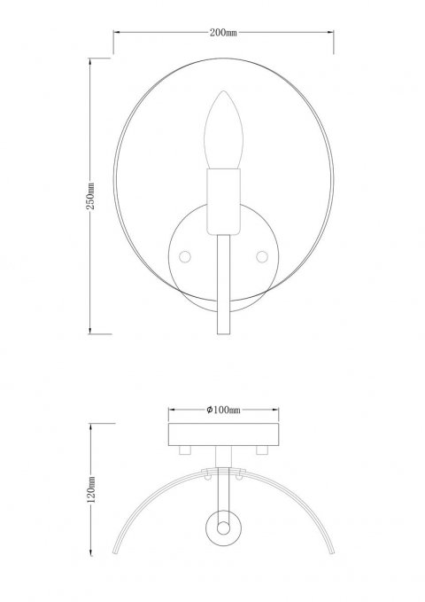 Бра Moderli Ardis V7091-1W