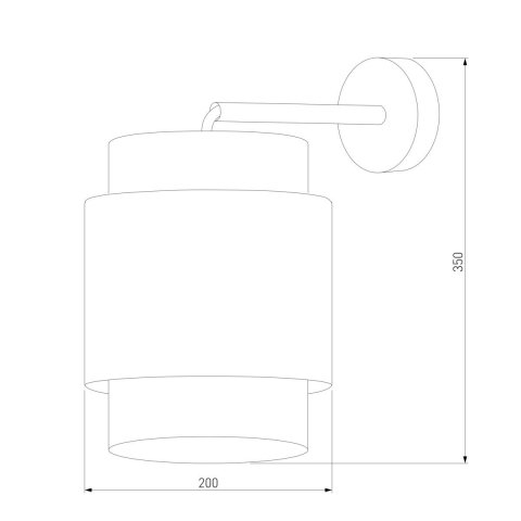 Бра TK Lighting 6550 Boho Black