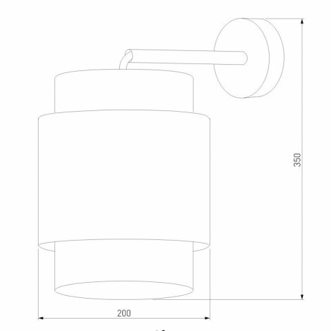 Бра TK Lighting 6550 Boho Black