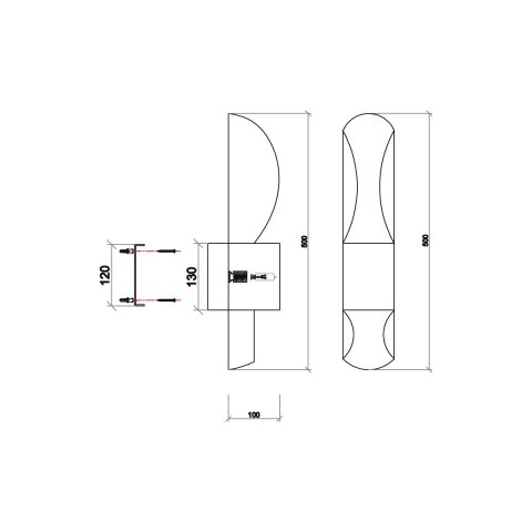 Бра Vele Luce Aronos VL5734W01