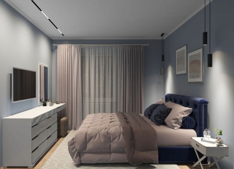 Трековый светодиодный светильник Denkirs DK8004-BK