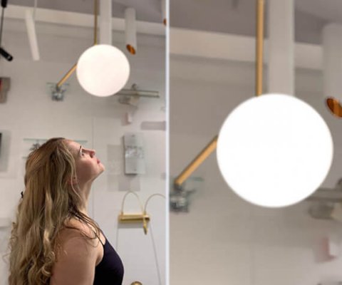 Подвесной светильник Italline Bolla SP 6212/200 brass