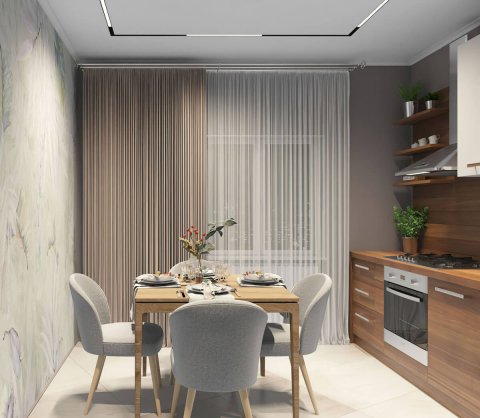 Трековый светодиодный светильник Denkirs DK8005-BK