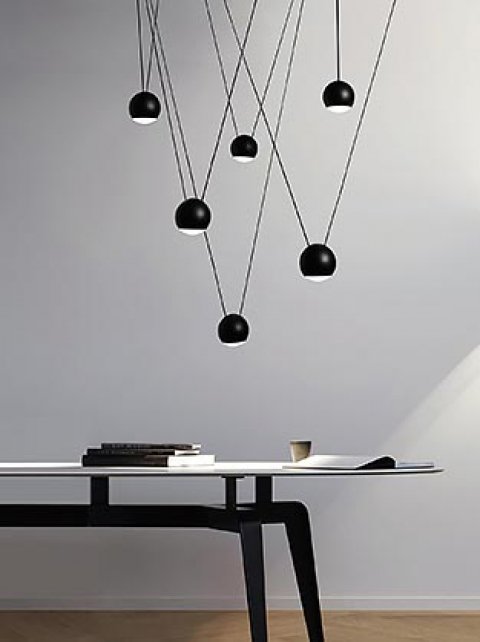 Подвесной светодиодный светильник Italline IT03-1425 black