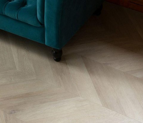 Замковый виниловый пол Vinilam Parquet Chevron RI4445118CL4 Шеврон Сезар