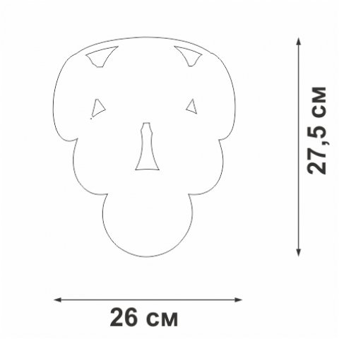 Настенный светильник Vitaluce V5834-8/2A