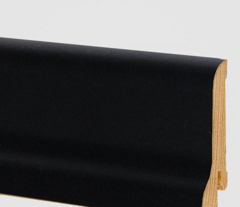 Плинтус Burkle  Чёрный матовый