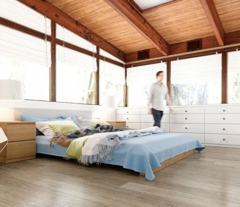 Кварцевый плинтус Fargo Comfort JC 18002-1 Дуб классик