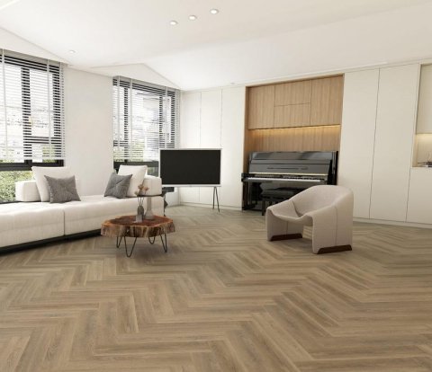 Замковый виниловый пол Floorwood Authentic 6236 Прибрежные горы