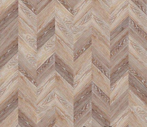 Клеевое напольное пробковое покрытие Corkstyle Chevron Brown