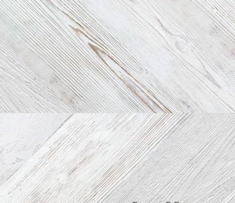 Клеевое напольное пробковое покрытие Corkstyle Chevron White