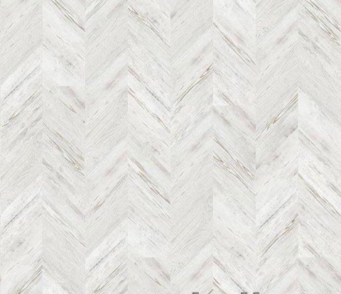 Клеевое напольное пробковое покрытие Corkstyle Chevron White