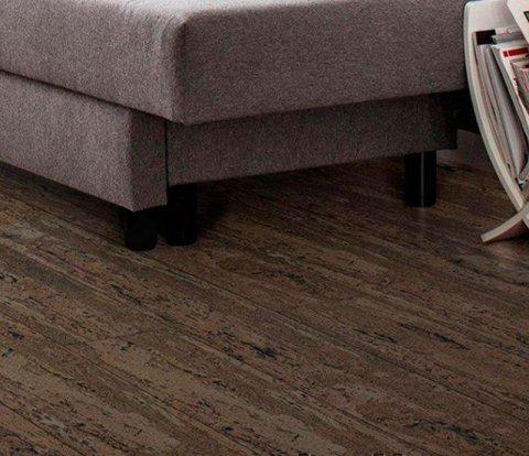 Замковое напольное пробковое покрытие Corkstyle Cork Pro Comprido Brown