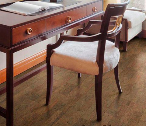 Замковое напольное пробковое покрытие Corkstyle Cork Pro Fantasie Brown