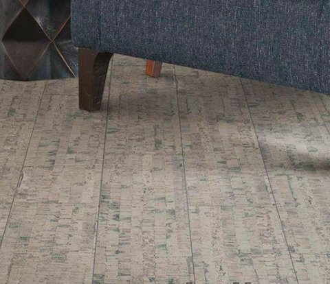 Замковое напольное пробковое покрытие Corkstyle Cork Pro Linea Smoke