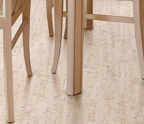 Клеевое напольное пробковое покрытие Corkstyle Eco Cork Linea White