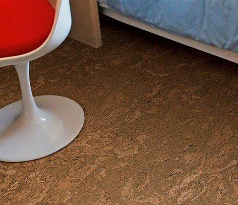 Клеевое напольное пробковое покрытие Corkstyle Eco Cork Madeira Mocca