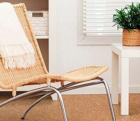 Замковое напольное пробковое покрытие Corkstyle Eco Cork Mono