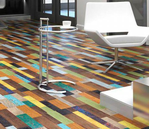 Замковое напольное пробковое покрытие Corkstyle Impuls Desire