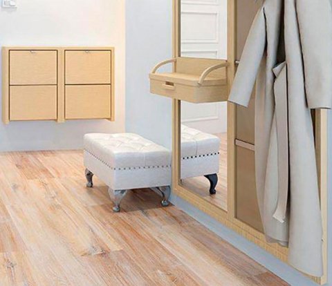 Клеевое напольное пробковое покрытие Corkstyle Wood XL Oak Gekalkte New